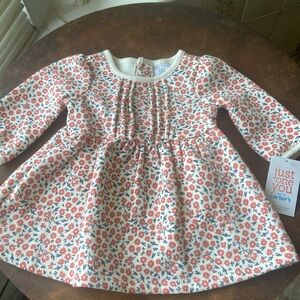 🌸New Baby Girl Carter’s 2 pc Floral Pink Dress W/ Bloomers 3 months